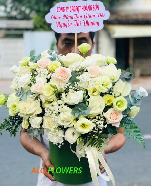 hoa chúc mừng may mắn